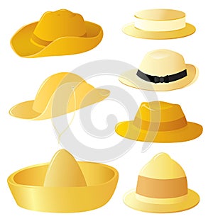Man's hat set photo