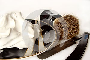 Man`s shave accessories