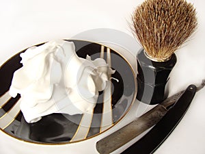 Man`s shave accessories