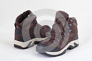 Man`s winter mountain boots