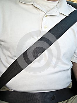 Man with Seat Belt