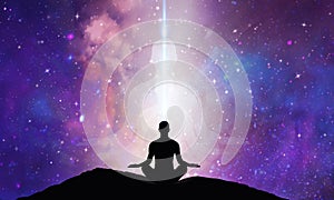 Spirituale energia trattamento energia coscienza il risveglio contemplazione espansione 