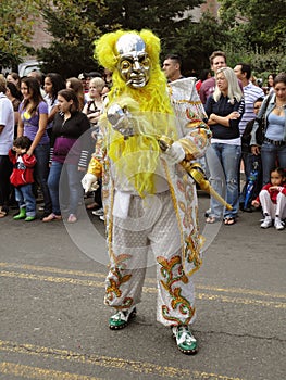Man With Silver Mask
