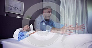 Man With Sleep Paralysis photo