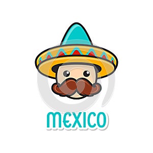 Man with sombrero and large moustache