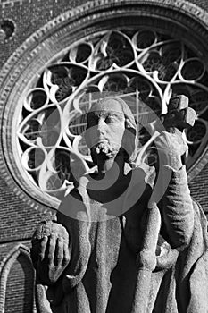 Man standing straight