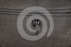man suit pocket with button