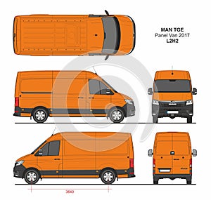 MAN TGE Cargo Panel Van L2H2 2017