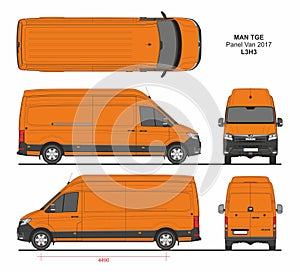 MAN TGE Cargo Panel Van L3H3 2017