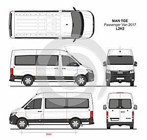 MAN TGE Passenger Van L2H2 2017