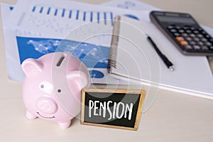 man think save Positive pension Happiness money saving for Reti