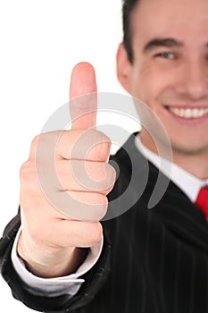 Man With Thumb Up