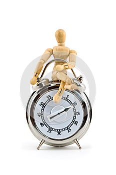 A Man on Time - Mini Mannequin with Timer