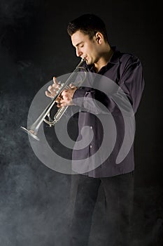 Man trumpet