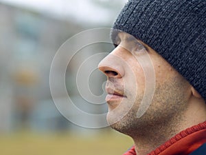 Man In Tuque photo
