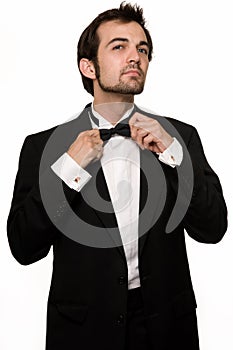 Man in tuxedo