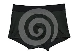 Man underwear boxer brief color black