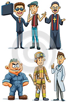 Man Various Profession