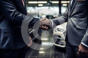 man vehicle dealer buyer automobile business automotive car salesman dealership auto. Generative AI.