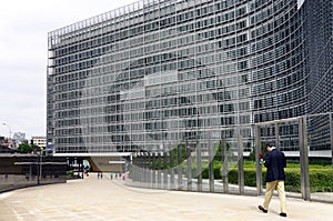 Berlaymont building, European Commission headquarters, Brussels, Belgium