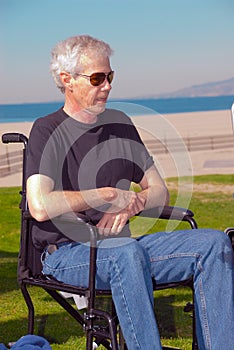 Man in a Wheelchair