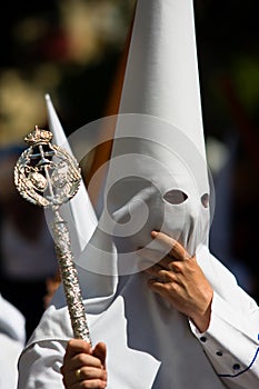 Man with White Hood - Semana Santa