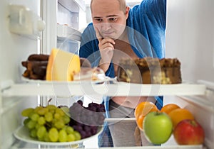 Man wish hard food rather than healthy food