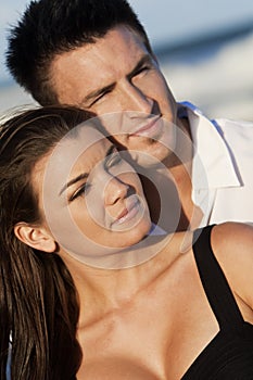 Man and Woman Couple At The Beach
