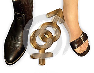 Man Woman gender symbols