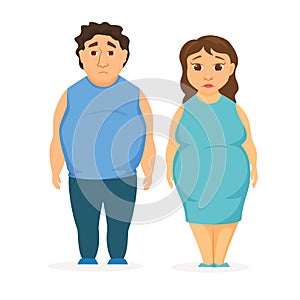 Man and women obesity