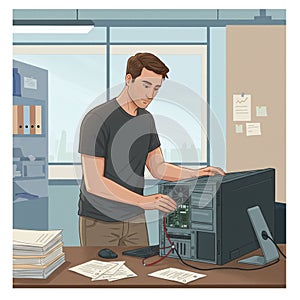 Infographic illustrating plant-based food production. Features various plants and