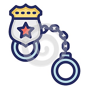 Manacles  Isolated Vector Icon which can easily modify or edit