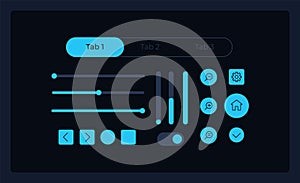 Manage options UI elements kit