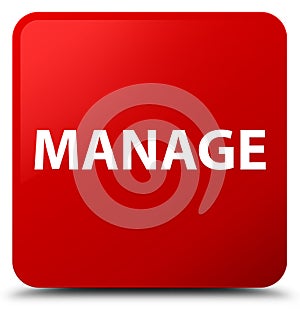 Manage red square button