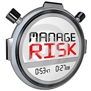 Manage Risk Now Stopwatch Timer Speed