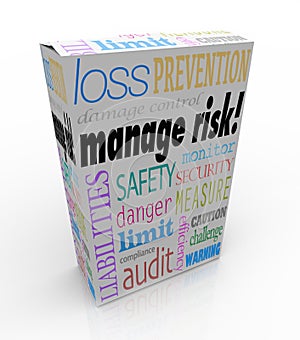 Manage Risk Package Box Security Safety Limit Liability Loss