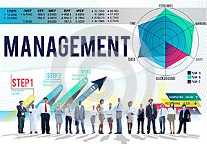 Management Authoritarian Coaching Trainer Concept