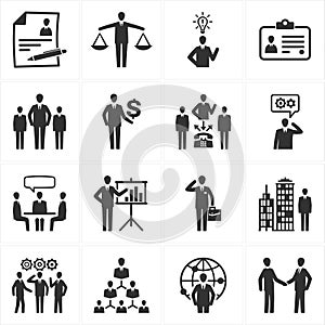 Management and Human Resource Icons