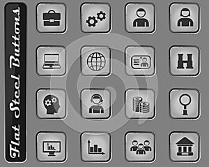 management icon set