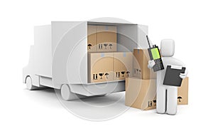 Management process of loading