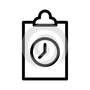 Management thin line vector icon