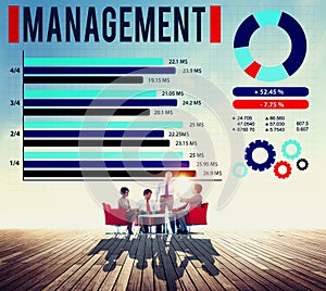 Management Trainer Leadership Director Coach Concept