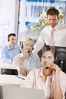 Manager at customer service