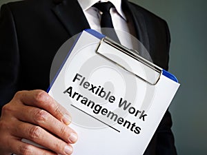 Manager is holding Flexible Work Arrangements