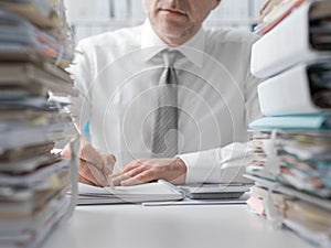 Manager overloaded with work