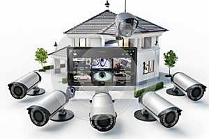 Managing indoor connectivity for protection, enhancing surveillance with advanced technology-driven alarm networks for secure and photo