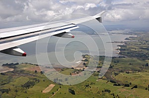 Manakau Harbour Auckland, Aerial, New Zealand