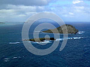 Manana Island and Kaohikaipu Island are located on the Windward