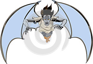 Manananggal, an old mythical creature in the Philippines. A flying, disembodied, blood sucking aswang photo