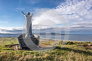 Manannan Mac Lir Statue by John Darre Sutton - He is a warrior and king in Irish mythology who is associated with the